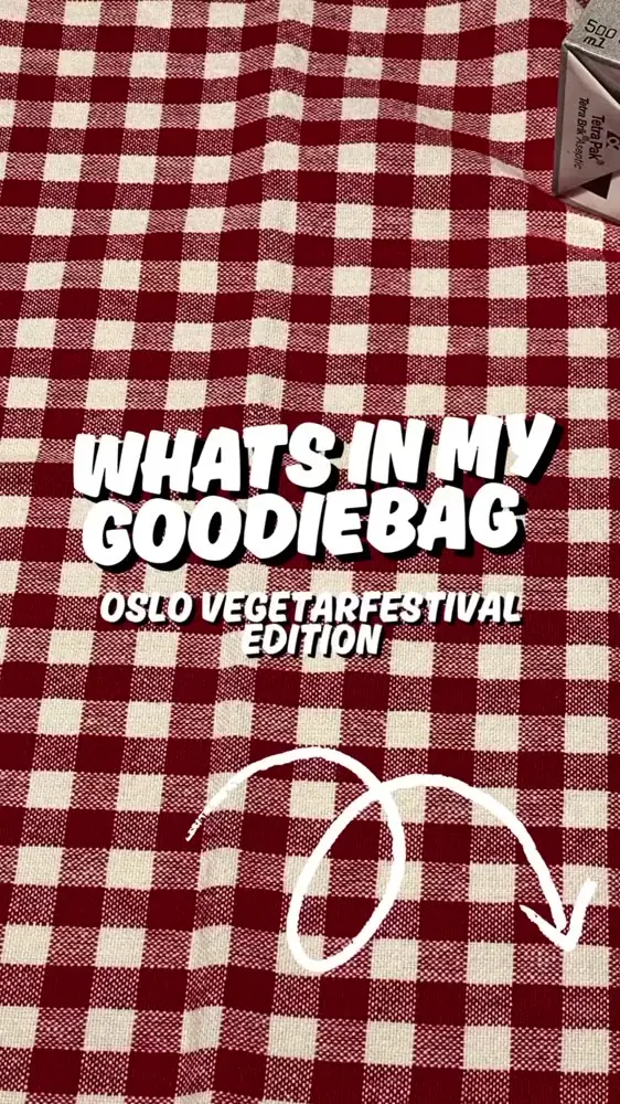 Unboxing — what's in my goodiebag
